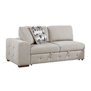 9624TP*62L1ACRCOT (6)6-Piece Sectional with Right Chaise, Pull-out Bed and Ottoman - 9624TP*62L1ACRCOT