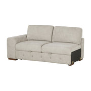 9624TP*62L1ACRCOT (6)6-Piece Sectional with Right Chaise, Pull-out Bed and Ottoman - 9624TP*62L1ACRCOT