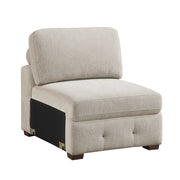 9624TP*62L1ACRCOT (6)6-Piece Sectional with Right Chaise, Pull-out Bed and Ottoman - 9624TP*62L1ACRCOT