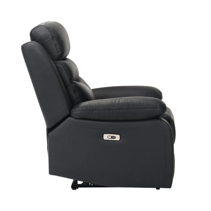 9628BLK-1PW Power Reclining Chair - 9628BLK-1PW