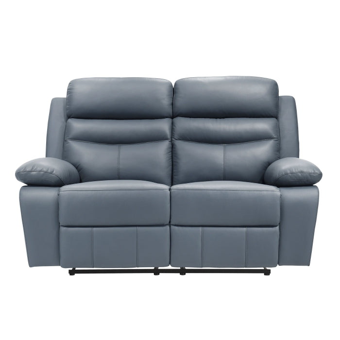 9628BUE-2 Double Reclining Love Seat - 9628BUE-2