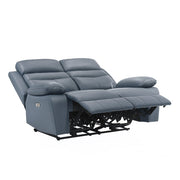 9628BUE*2PW 2pc Set: Sofa, Love (Power) - 9628BUE*2PW