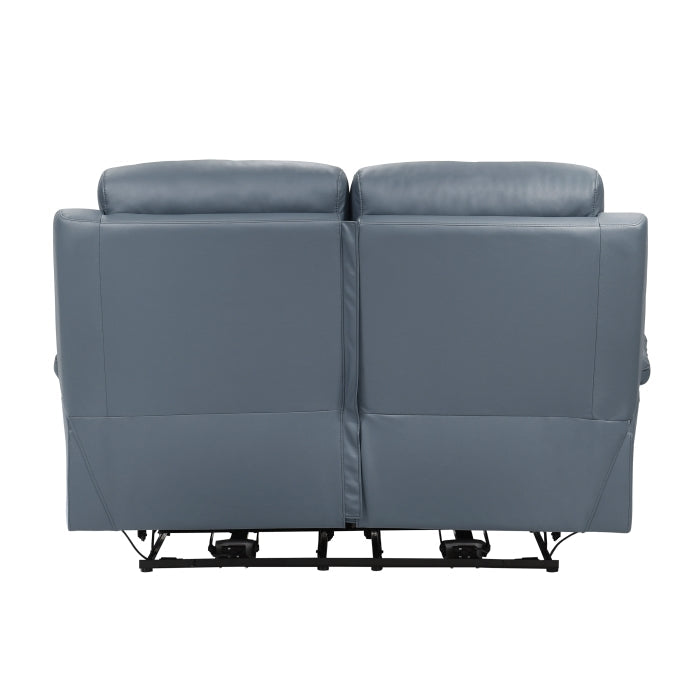 9628BUE-2PW Power Double Reclining Love Seat - 9628BUE-2PW
