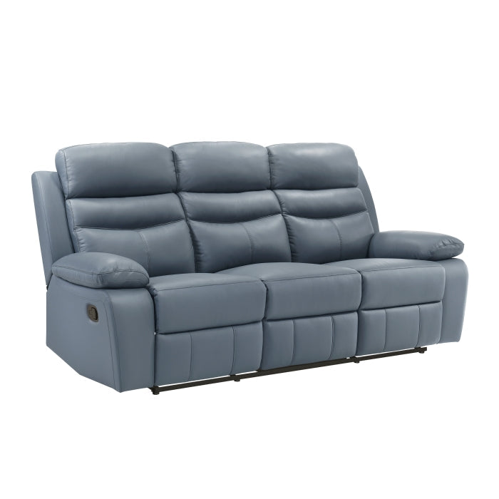 9628BUE-3 Double Reclining Sofa - 9628BUE-3