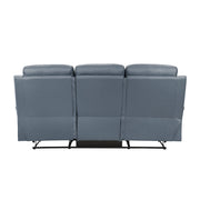 9628BUE-3 Double Reclining Sofa - 9628BUE-3