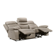 9628LTE-3PW Power Double Reclining Sofa - 9628LTE-3PW