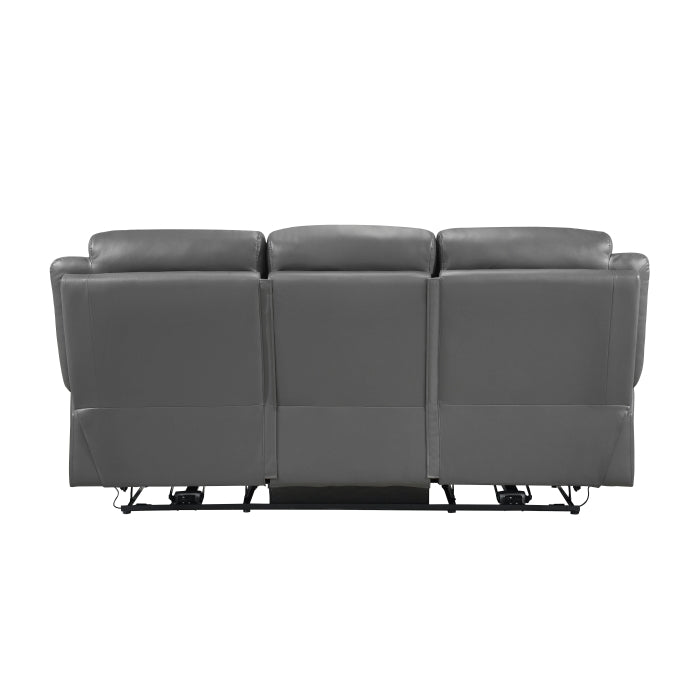 9629DGY*2PW 2pc Set: Sofa, Love (Power) - 9629DGY*2PW