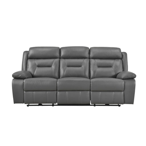 9629DGY-3PW Power Double Reclining Sofa - 9629DGY-3PW