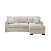 9630BE*22LRC (2)Sectional with Right Chaise, Pull-out Bed, Hidden Storage and Shelves, Charging Ports - 9630BE*22LRC