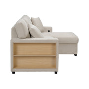9630BE*22LRC (2)Sectional with Right Chaise, Pull-out Bed, Hidden Storage and Shelves, Charging Ports - 9630BE*22LRC