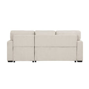 9630BE*22LRC (2)Sectional with Right Chaise, Pull-out Bed, Hidden Storage and Shelves, Charging Ports - 9630BE*22LRC