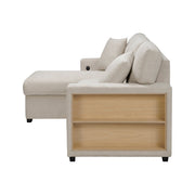 9630BE*2LC2R (2) Sectional with Left Chaise, Pull-out Bed and Hidden Storage, Charging Ports - 9630BE*2LC2R