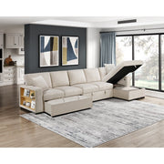 9630BE*32LRC (3)Sectional with Right Chaise, Pull-out Bed, Hidden Storages and Shelves, Charging Ports - 9630BE*32LRC