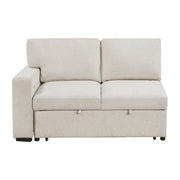 9630BE*42LRC (4)Sectional with Right Chaise, Pull-out Bed, Hidden Storages and Shelves, Charging Ports - 9630BE*42LRC