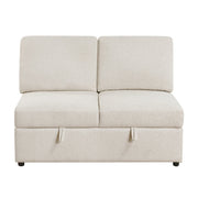 9630BE*42LRC (4)Sectional with Right Chaise, Pull-out Bed, Hidden Storages and Shelves, Charging Ports - 9630BE*42LRC