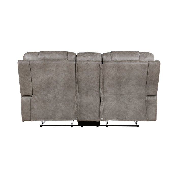 9634GBR-2 Double Reclining Love Seat with Center Console - 9634GBR-2