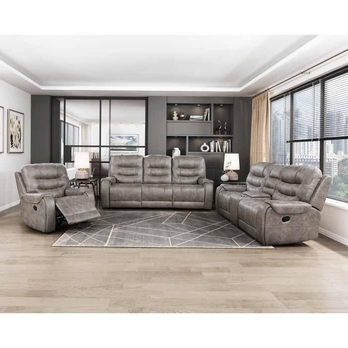 9634GBR-2 Double Reclining Love Seat with Center Console - 9634GBR-2