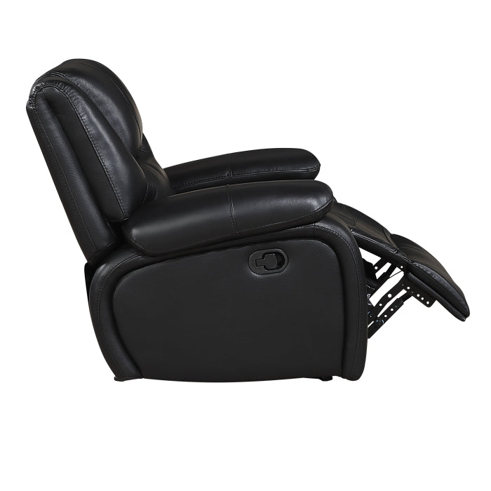 9639BK-1 Glider Reclining Chair - 9639BK-1