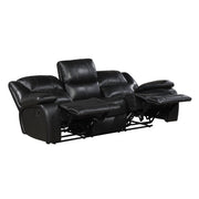 9639BK-3 Double Reclining Sofa - 9639BK-3