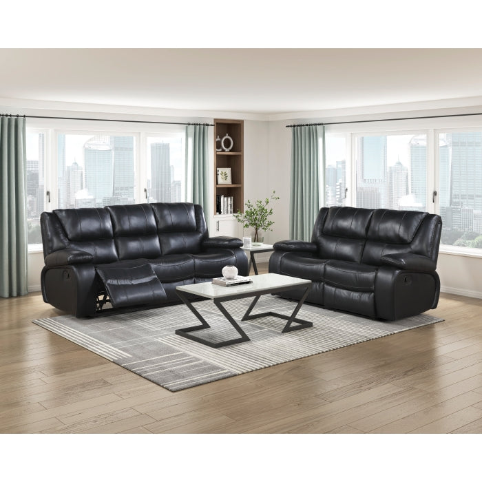 9639BK-3 Double Reclining Sofa - 9639BK-3