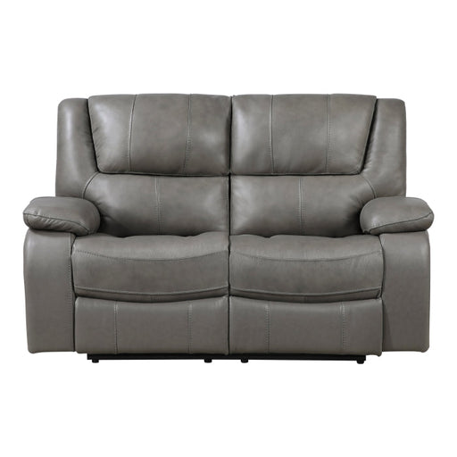 9639GY-2 Double Reclining Love Seat - 9639GY-2