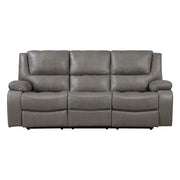 9639GY-3 Double Reclining Sofa - 9639GY-3