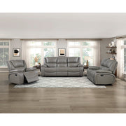 9639GY-3 Double Reclining Sofa - 9639GY-3