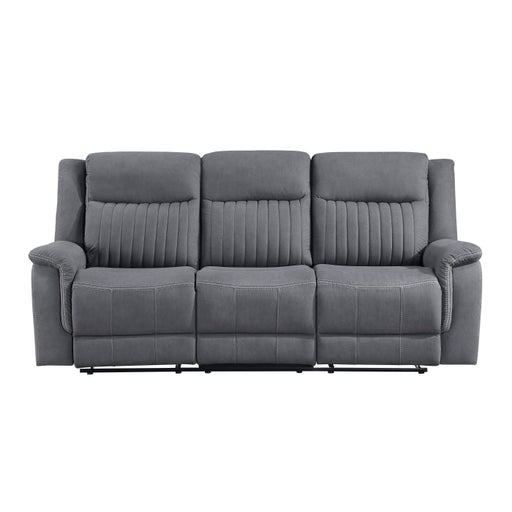 9646GY-3 Double Reclining Sofa - 9646GY-3