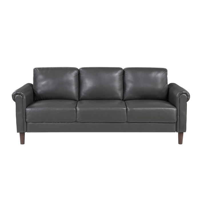9690DGY*2 2pc Set: Sofa, Love - 9690DGY*2