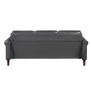 9690DGY*2 2pc Set: Sofa, Love - 9690DGY*2