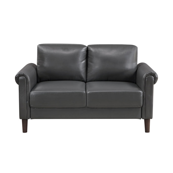 9690DGY-2 Love Seat - 9690DGY-2