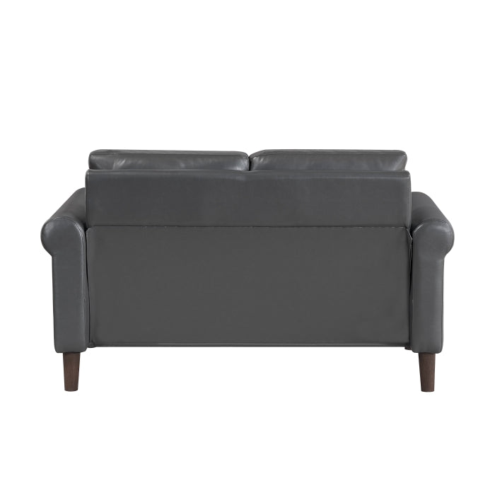 9690DGY-2 Love Seat - 9690DGY-2