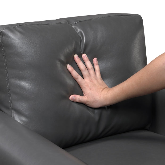 9690DGY-2 Love Seat - 9690DGY-2