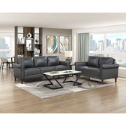 9690DGY-2 Love Seat - 9690DGY-2