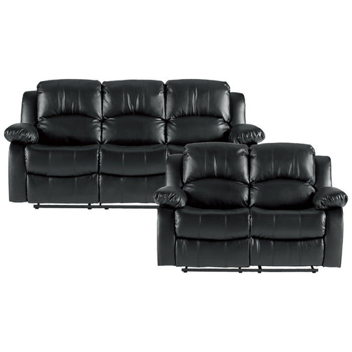 9700BLK*2 2pc Set: Sofa, Love - 9700BLK*2