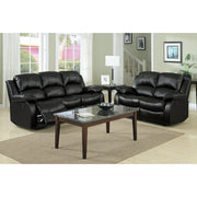 9700BLK-2 Double Reclining Love Seat - 9700BLK-2
