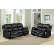 9700BLK-2 Double Reclining Love Seat - 9700BLK-2