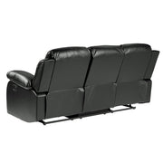 9700BLK-3 Double Reclining Sofa - 9700BLK-3