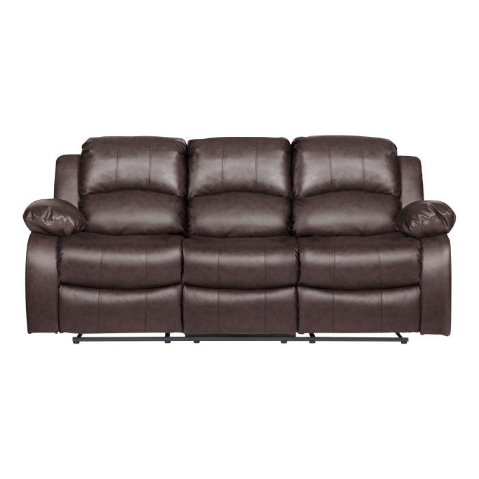 9700BRW-3 Double Reclining Sofa - 9700BRW-3