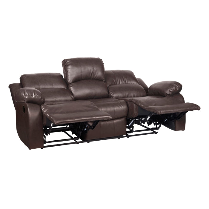 9700BRW-3 Double Reclining Sofa - 9700BRW-3