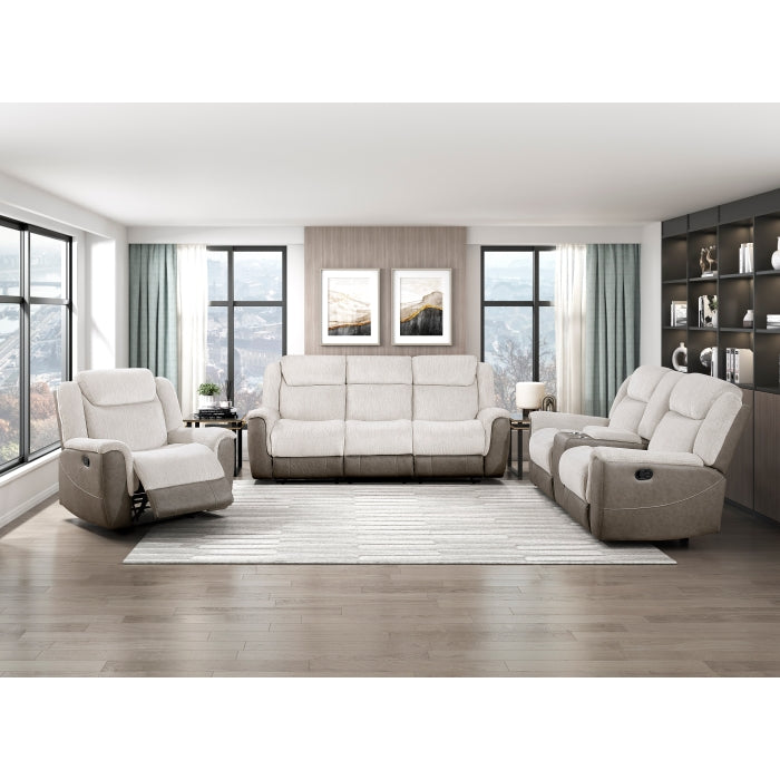 9703BE-3 Double Reclining Sofa - 9703BE-3