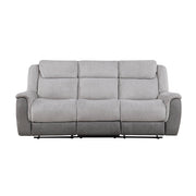 9703GY*2 2pc Set: Sofa, Love - 9703GY*2
