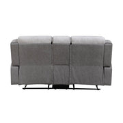 9703GY*2 2pc Set: Sofa, Love - 9703GY*2