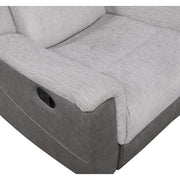 9703GY-3 Double Reclining Sofa - 9703GY-3