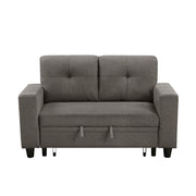 9705DB-2* (2)Love Seat with Pull-out Bed, Shelves and Charging Ports - 9705DB-2*