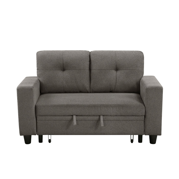9705DB-2* (2)Love Seat with Pull-out Bed, Shelves and Charging Ports - 9705DB-2*