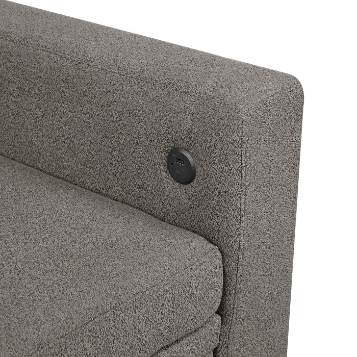 9705DB-2* (2)Love Seat with Pull-out Bed, Shelves and Charging Ports - 9705DB-2*