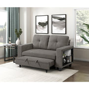 9705DB-2* (2)Love Seat with Pull-out Bed, Shelves and Charging Ports - 9705DB-2*