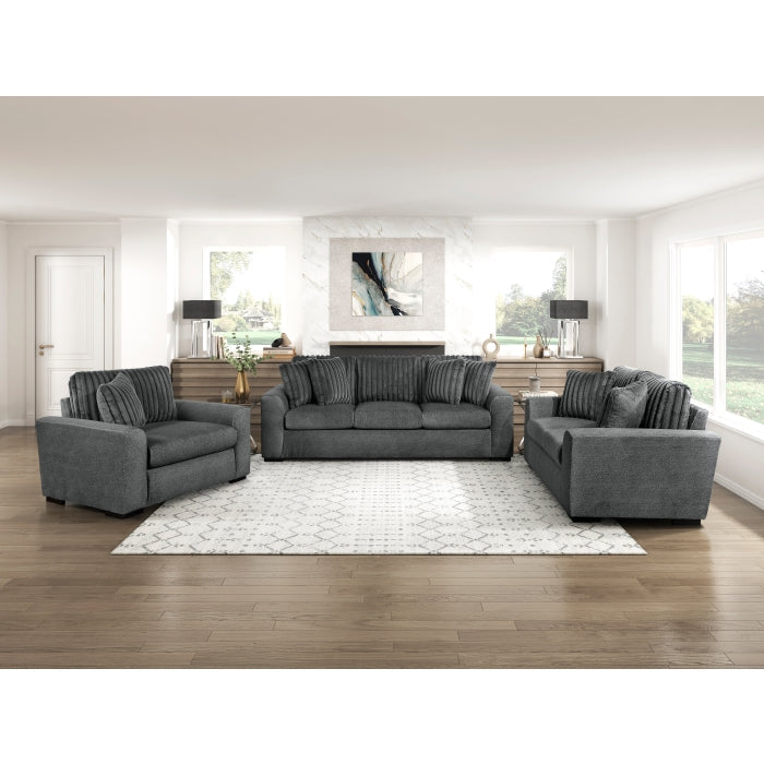9720DGY-2 Love Seat - 9720DGY-2