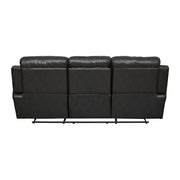 9724BLK*2 2pc Set: Sofa, Love - 9724BLK*2